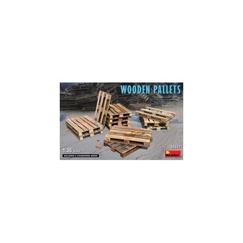 1 35 Wooden Pallets