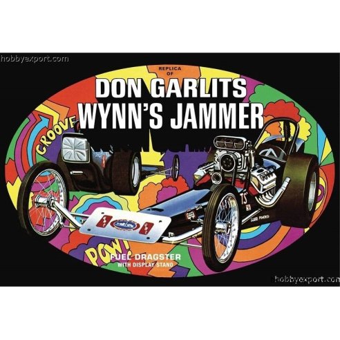 AMT   	1 25 KIT Don Garlits Wynns Jammer Dragster