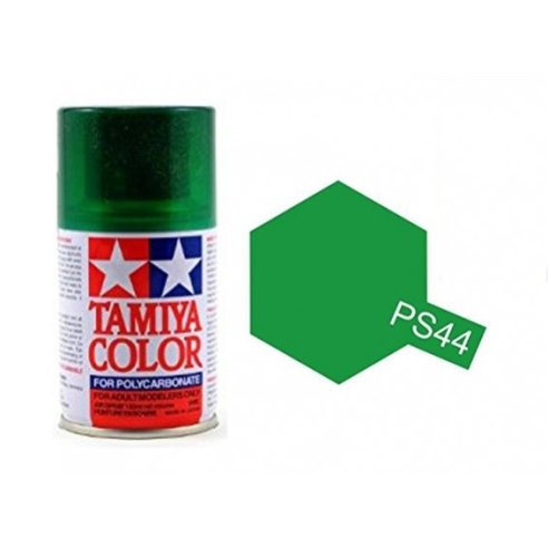 Tamiya Polycarbonate PS-44 Translucent Green Spray Paint (100ml)