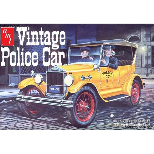 AMT 1 25 KIT  1927 Ford T Vintage Police Car