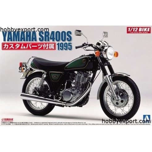 Aoshima 1 12 KIT (MAQUETTE) (KIT (MAQUETTE)) Yamaha SR400S with custom parts