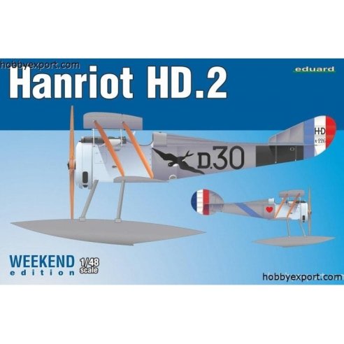 EDUARD MODEL Hanriot HD.2 Floatplane Weekend Edition