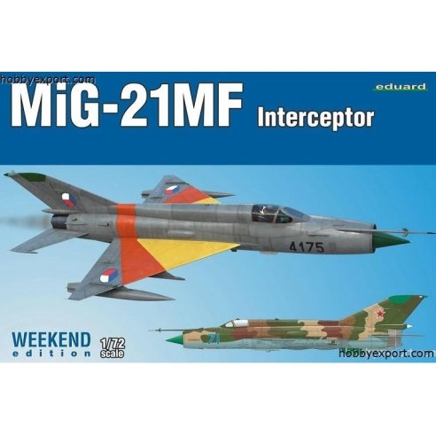 EDUARD MODEL MiG 21MF Interceptor Weekend Edition