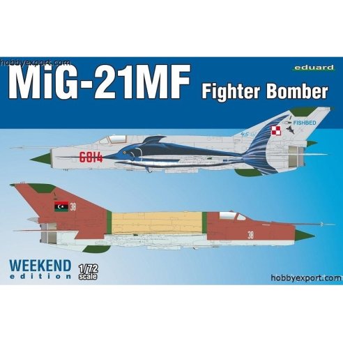 EDUARD MODEL MIG21MF FighterBomber