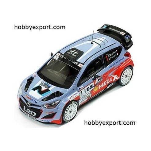 IXO  	1 43 DIE CAST (DIE CAST) Hyundai I20 WRC Bouffier