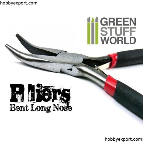 Bent Long Nose Pliers