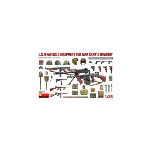 1 35 U.S. Weapons & Equipment for Tank Crew & Infantry