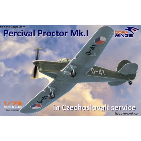 Dorawings 1 72 KIT   PERCIVAL PROCTOR MK.I CZECHOSLOVAKIA