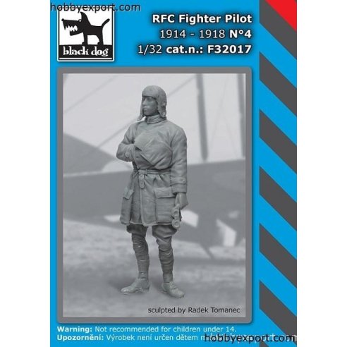 Black Dog  1 32 KIT  RFC FIGHTER PILOT NO.4