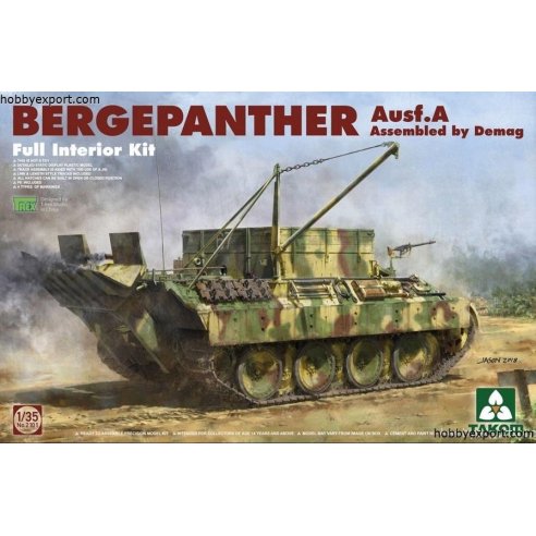 TAKOM  1 35 KIT  BERGEPANTHER AUSF A ASSEMBLED BY DEMAG