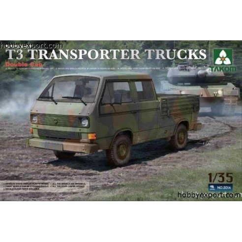 TAKOM  	1 35 KIT T3 TRANSPORTER TRUCKS