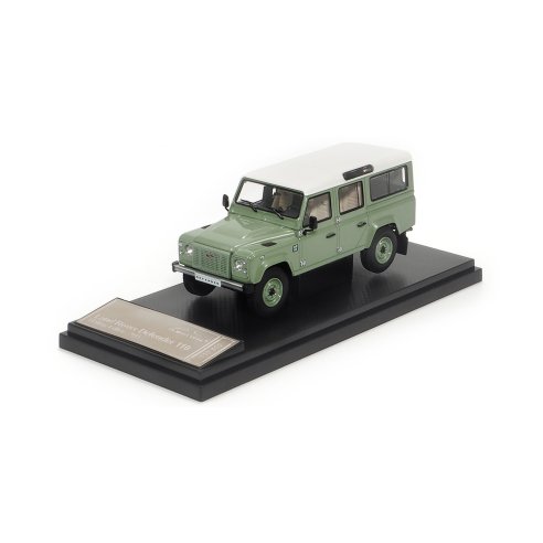 ALMOST REAL LAND ROVER DEFENDER 110 HERITAGE EDITION GREEN 2015 1 43