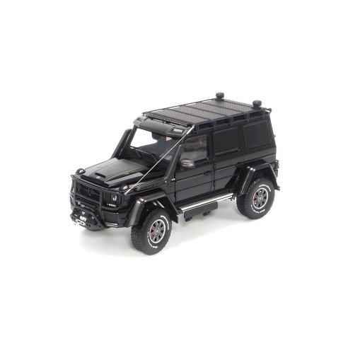 ALMOST REAL BRABUS 550 ADVENTURE MERCEDES G500 4x4 OBSIDIAN BLACK 1 18