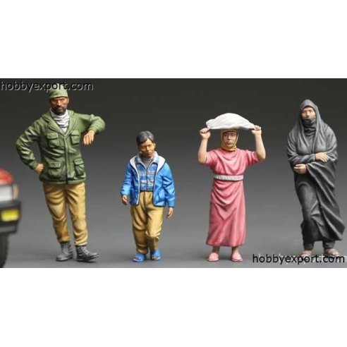 Meng 1 35 KIT Middle Easterners Personaggi Medio Oriente