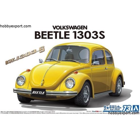 Aoshima  	1 24 KIT  Volkswagen 13AD Beetle 1303S 1973