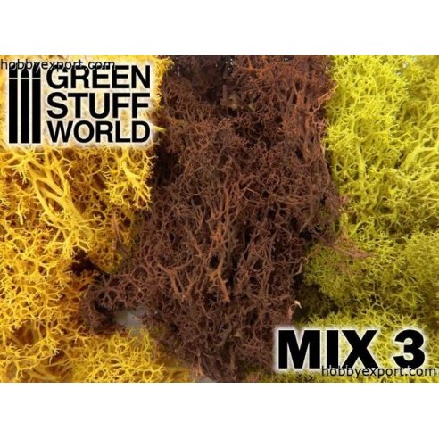 GSW Scenery Moss Yellow and Brown Mix 3