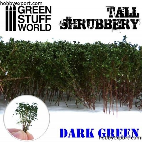GSW Tall Shrubbery Dark Green