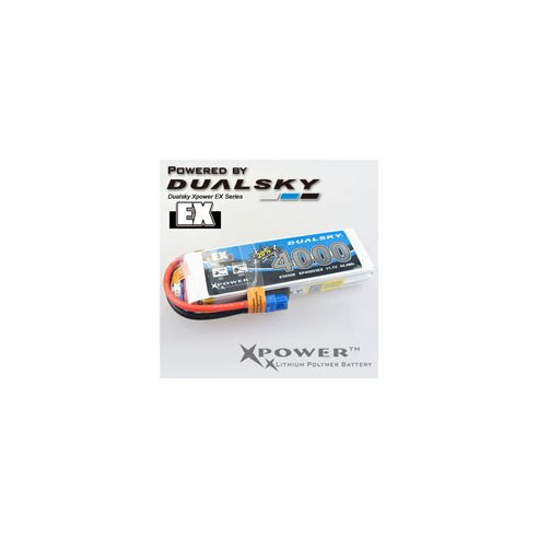 Dualsky XP40002EX 4000 2S1P 30C