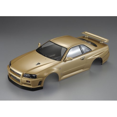 Killerbody Nissan Skyline R34 195mm, champaign-gold finished, RTU all-i