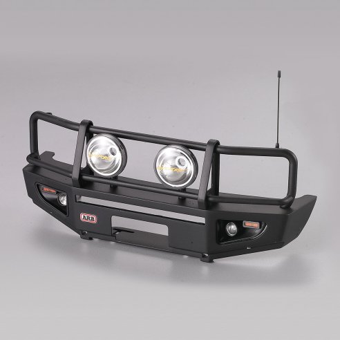 Killerbody Bumper with LEDs aluminium black 1 10 Truck