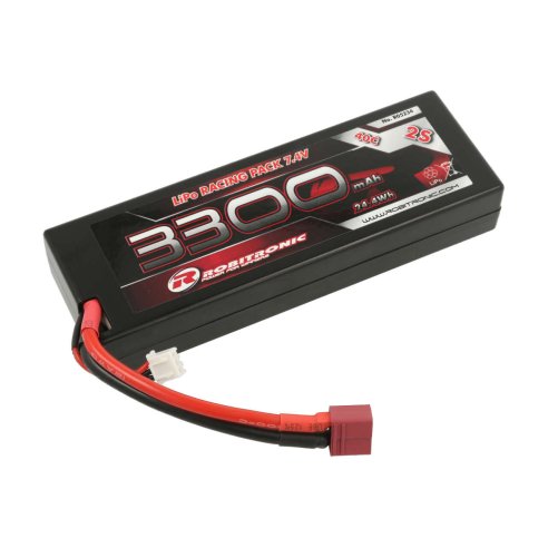 Robitronic LiPo Battery 3300mAh 2S 40C T-Plug