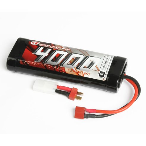 Robitronic NiMH Battery 4000mAh 7,2V Stick Pack T-Plug & Tamiya