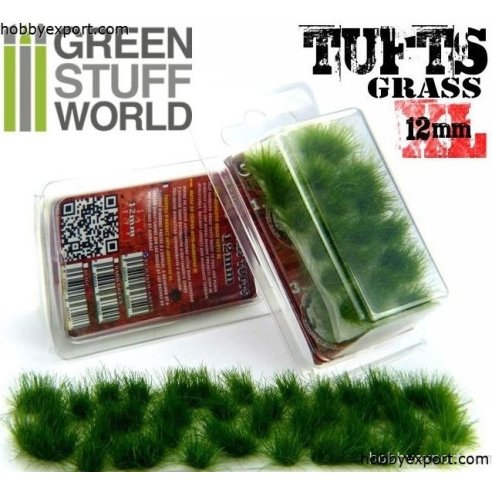 GSW   Grass Tufts Dark Green XL 12mm