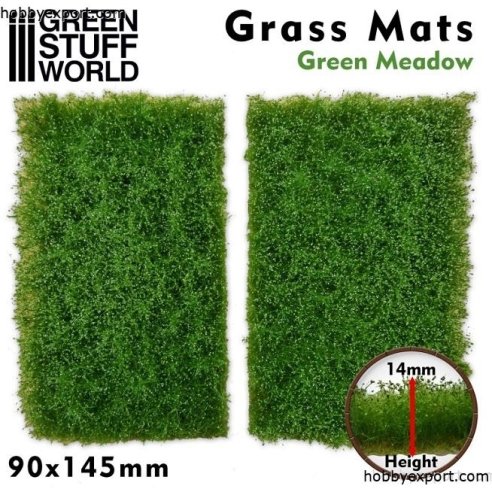 GSW Grass Mat Cutouts Green Meadow