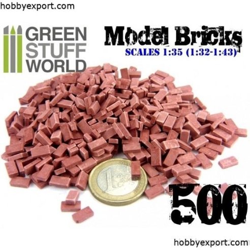 GSW Model Bricks Red x500