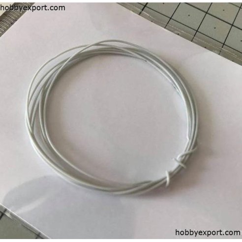 Flexible Wires 0.55mm x 1m White