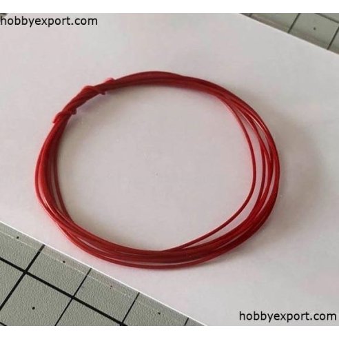 Flexible Wires 0.55mm x 1m Red