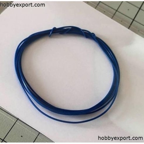 Flexible Wires 0.55mm x 1m Blue