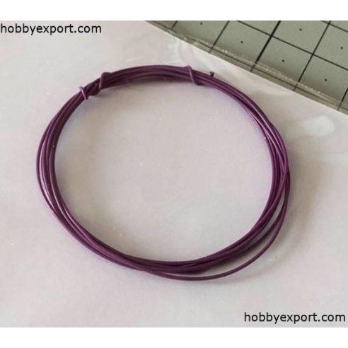 Flexible Wires 0.55mm x 1m Purple