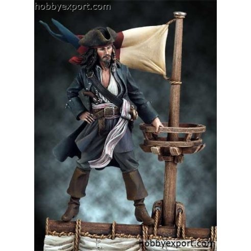 Andrea miniatures 	54mm KIT SERIES GENERAL PIRATE 1650S (PIRATES OF THE CARIBBEAN)