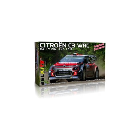 1 24 Citroen C3 WRC Rally Finland 2017