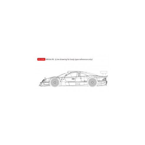 Mercedes-Benz CLK GTR White Kit