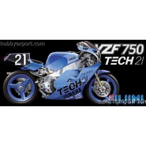 FUJIMI 	1 12 KIT  Yamaha Yzf750 Tech21