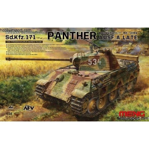 Meng		1 35 KIT  German Panther A Late