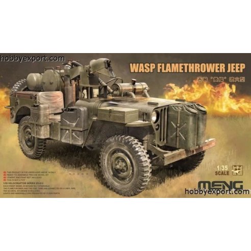 Meng	1 35 KIT   WASP Flamethrower Jeep