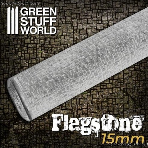 GSW 		N A TOOLS ROLLING PIN FLAG STONE 15MM