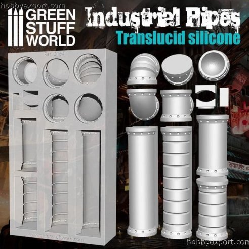 GSW  	N A TOOLS MOULD INDUSTRIAL PIPES TRANSLUCID SILICONE