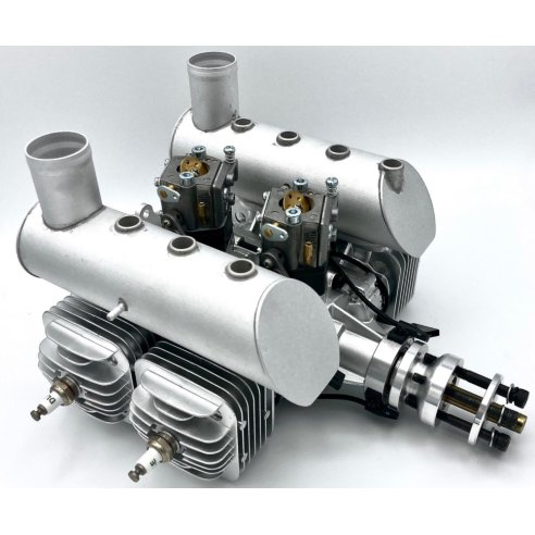 DLE-120 cc T4 quadricilindrico Motore a scoppio 2T BENZINA