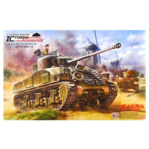 ASUKA Model British Sherman Ic Firefly Composite Hull with Accessories