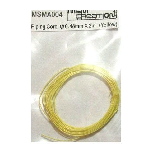 MSM CREATION  PIPING CORD 0.48MM YELLOW