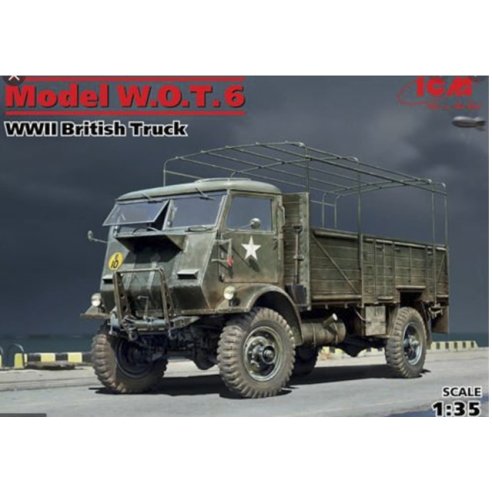 ICM 35507 Model W.O.T.6 WWII British truck