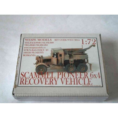 wespe models  1 72  SCAMMEL PIONEER 6x4 RECOVERY