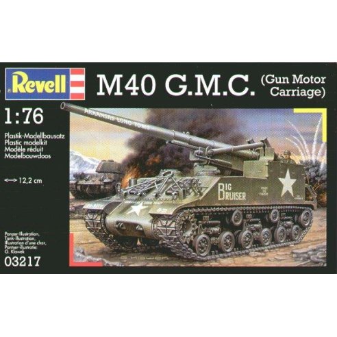 REVELL M-40 G.M.C 1.76 RV3217