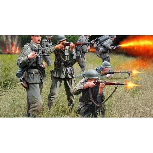 Revell - 1/32 German Infantry WWII (Military Figures) 02630