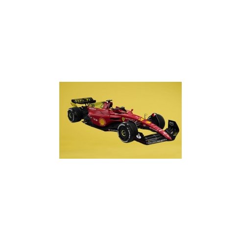 1 18 F1-75 Ferrari  16 2nd Monza GP 2022 (Pole Position) C. Leclerc - Yellow Wheels - Red Yellow