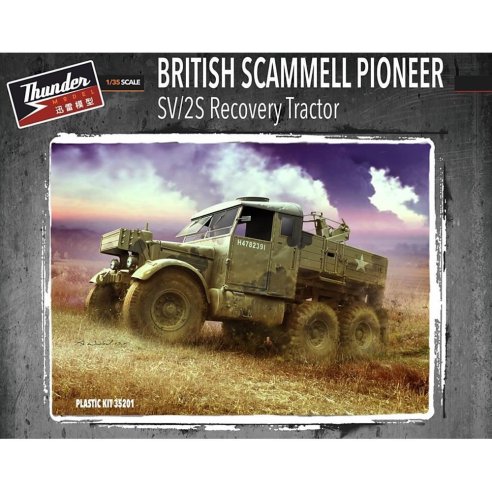 Thunder Model British Scammell Pioneer SV 2S recovery tractor